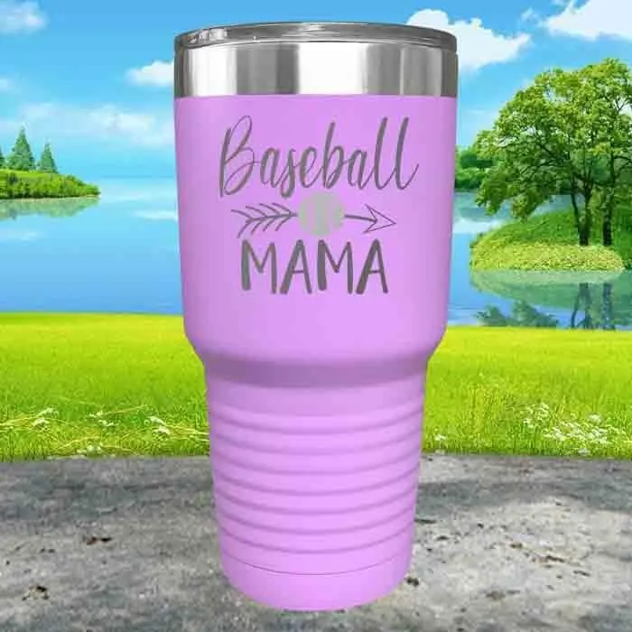 Baseball Mama Engraved Tumbler