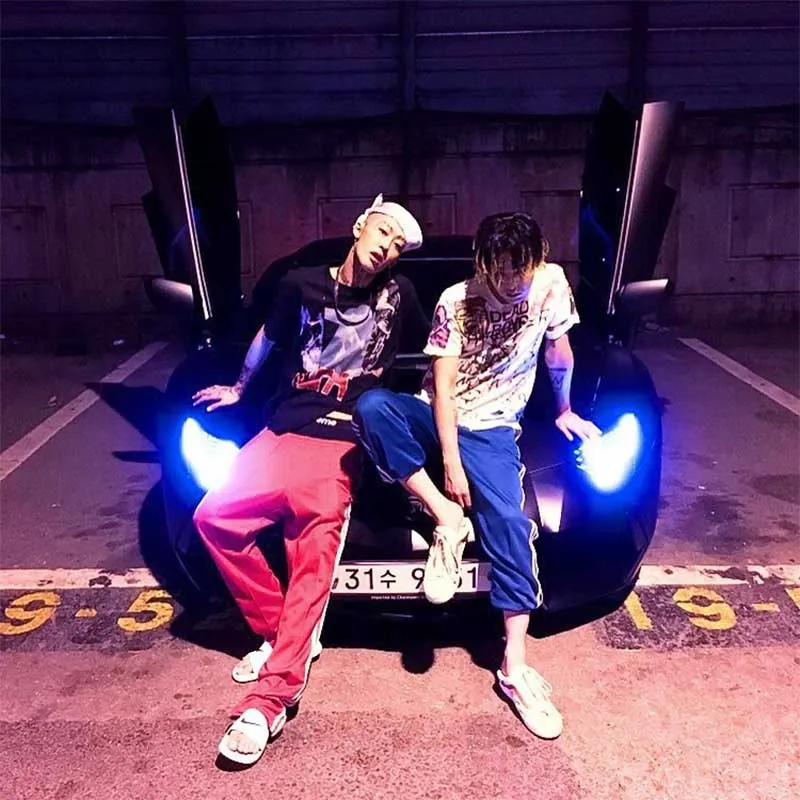Trackpants with 3 stripes Casual  jogger Pants